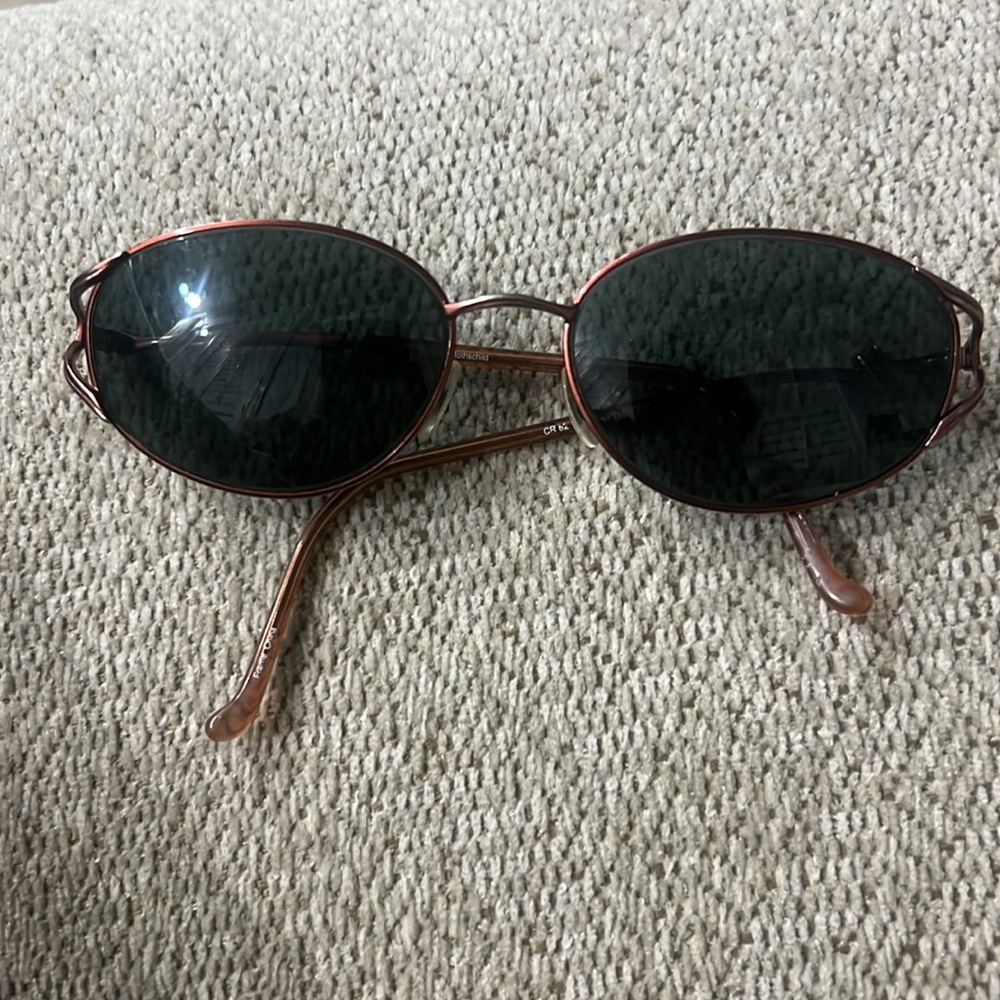 Christian Rothschild bronze reddish Vintage Sunglasses Frames